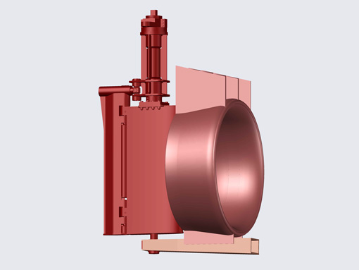Rudder-flap-+nozzle-2020+tiller-rev.4-Model
